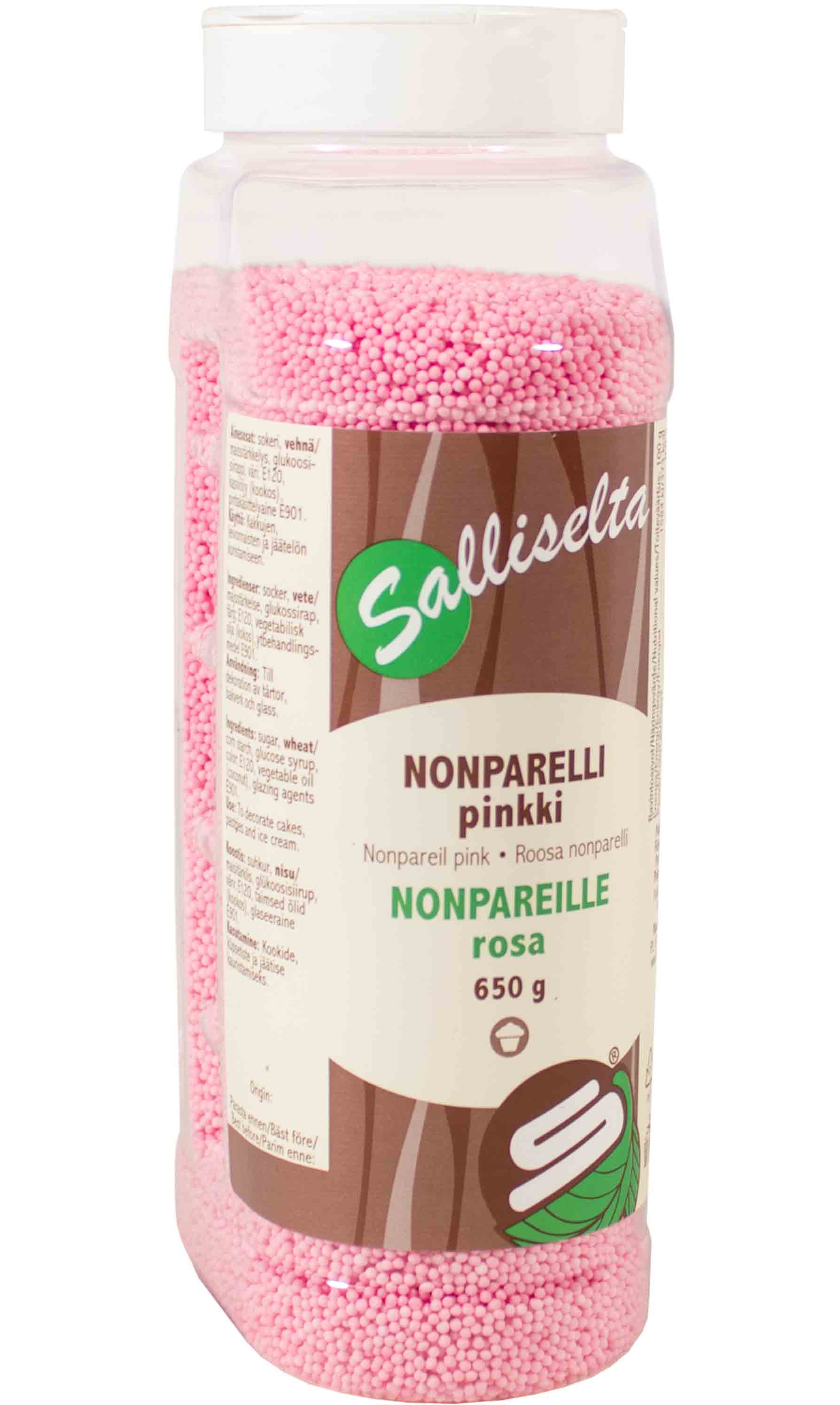 Nonpareils pink 650 g