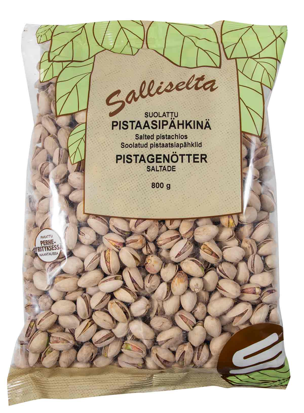 Pistagenötter saltade 800g